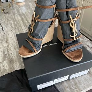 Saint Laurent wedges